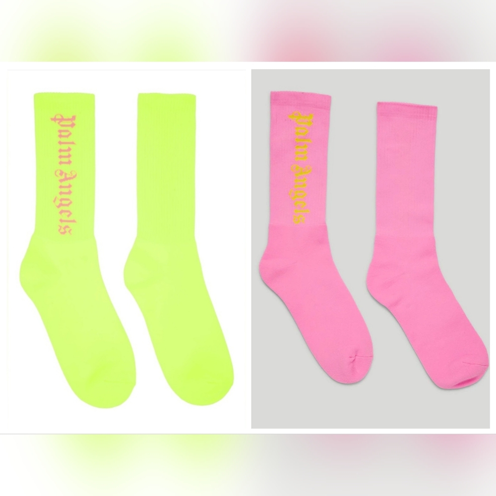 1S. NEW PALM ANGELS CLASSIC LOGO SOCKS BUNDLE